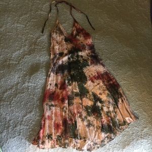 ⭐️3/$12 SALE⭐️Tie Dye Halter Dress
